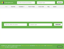 Tablet Screenshot of fullempleocolombia.com